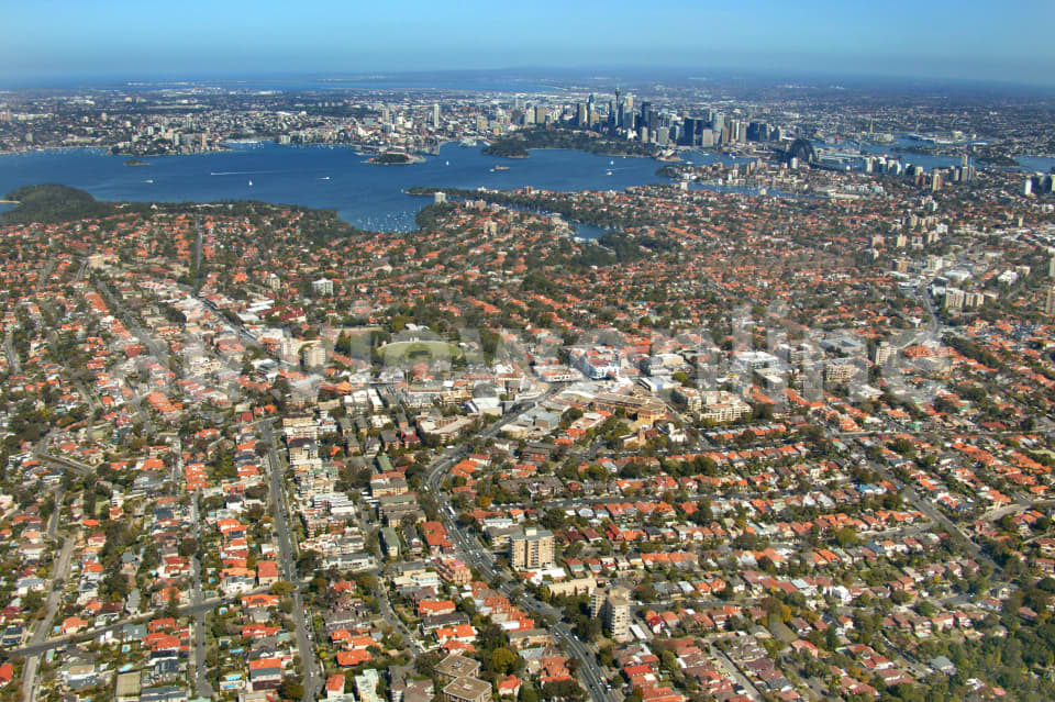 Aerial Image of Mosman to City