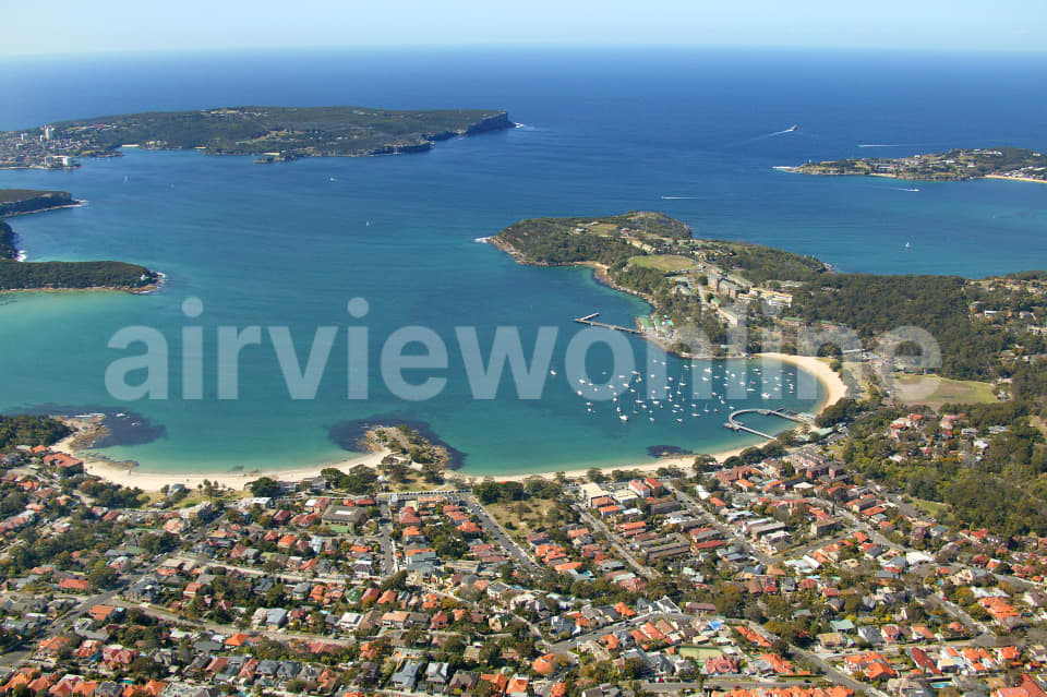 Aerial Image of Balmoral  and Middle Harbour