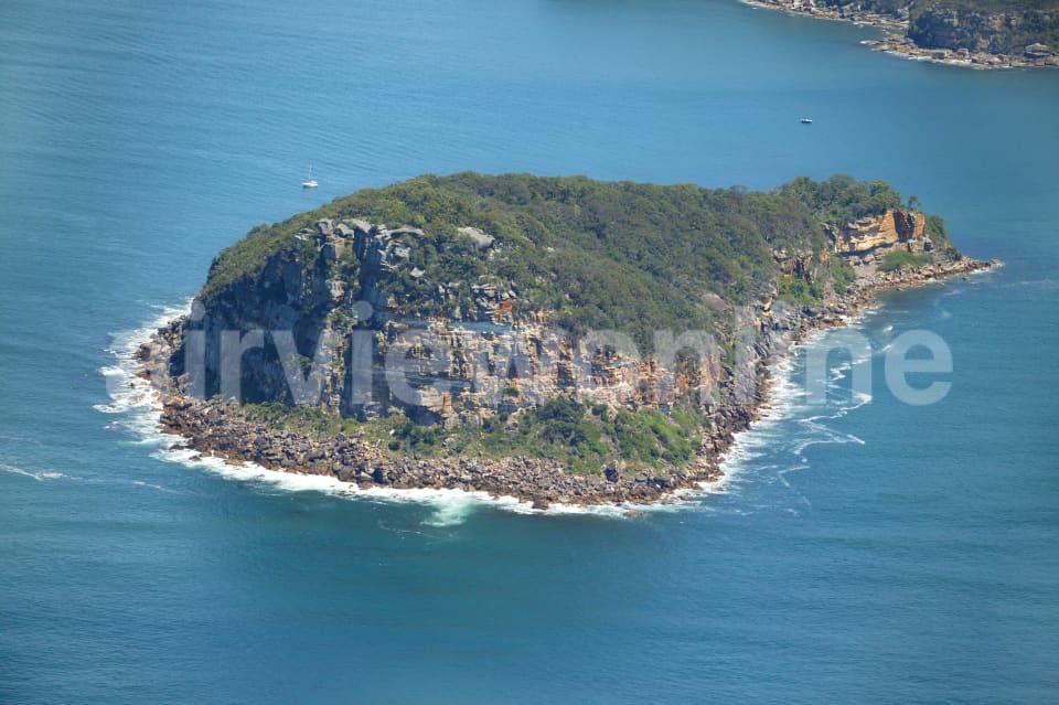 Aerial Image of Lion Island