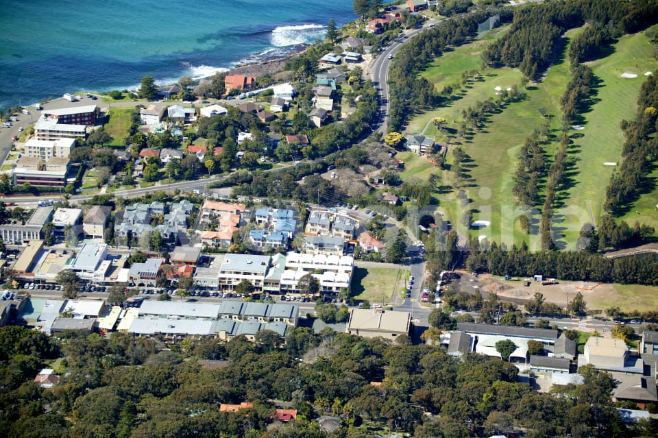 Aerial Image of Avalon shops