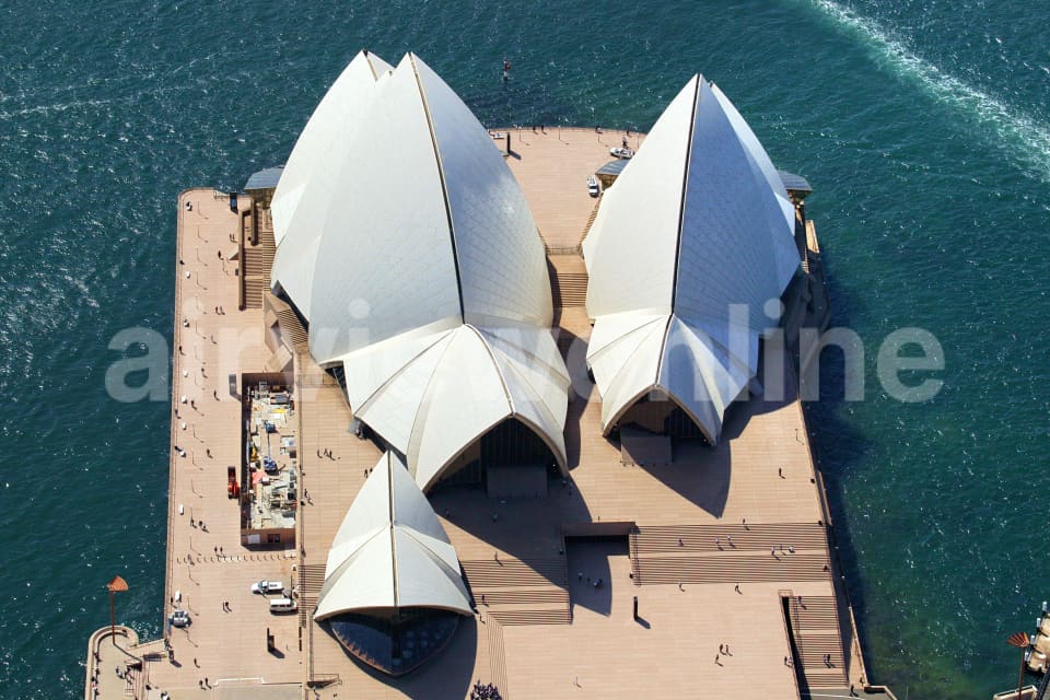 Aerial Image of Opera House, Sydney