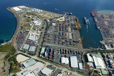 Aerial Image of SHIPPING AND CONTAINER TERMINAL