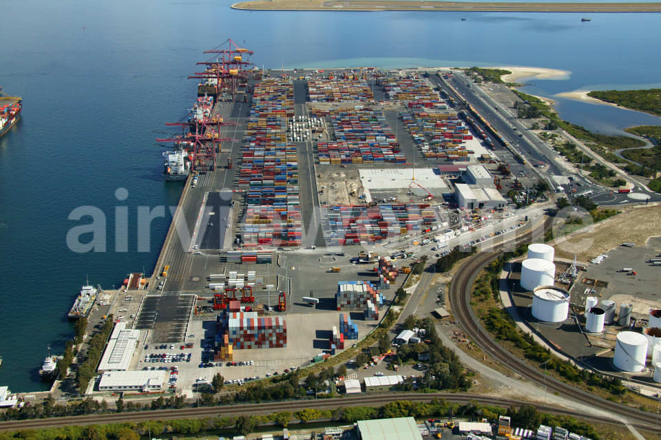 Aerial Image of Toll Container Terminal