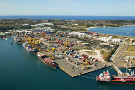 Aerial Image of PORT BOTANY CONTAINER TERMINAL