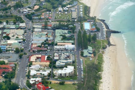 Aerial Image of BYRON BAY MAIN BEACH