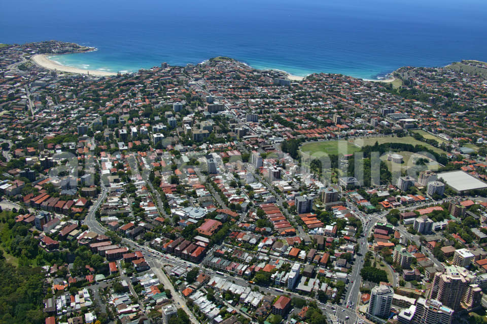Aerial Image of Bondi Junction and East