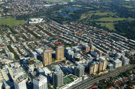 Aerial Image of BONDI JUNCTION TO CENTENNIAL PARK
