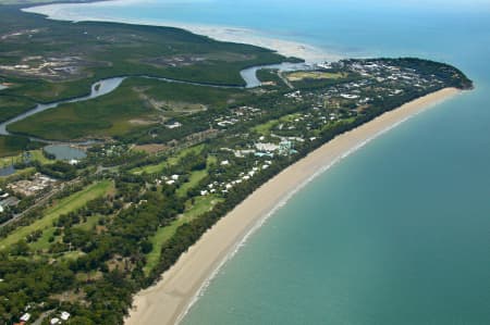Aerial Image of FOUR MILE BEACH, PORT DOUGLAS