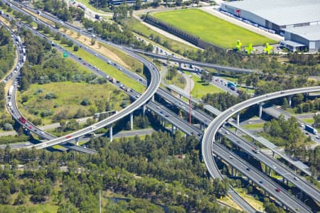Aerial Image of THE LIGHT HORSE INTERCHANGE EASTERN CREEK