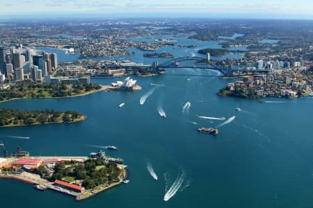 Aerial Image of SYDNEY HARBOUR