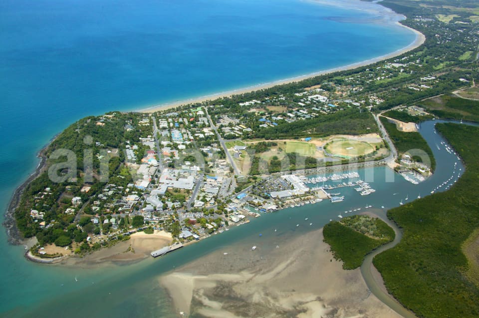 Aerial Image of Port Douglas and Trinity Bay