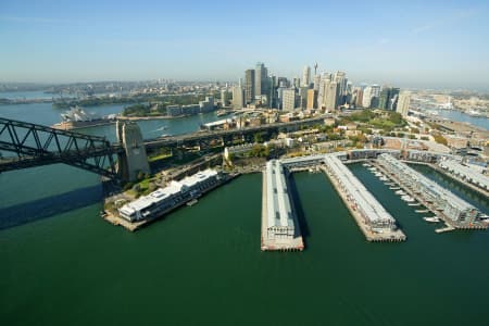 Aerial Image of FINGER WHARVES