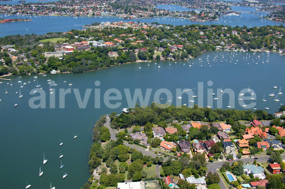 Aerial Image of Butchers Block Point to Drummoyne