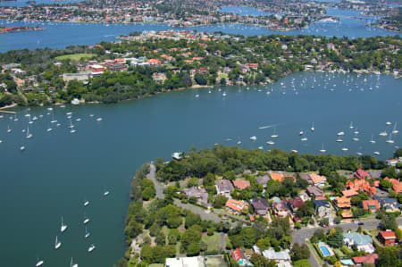 Aerial Image of BUTCHERS BLOCK POINT TO DRUMMOYNE