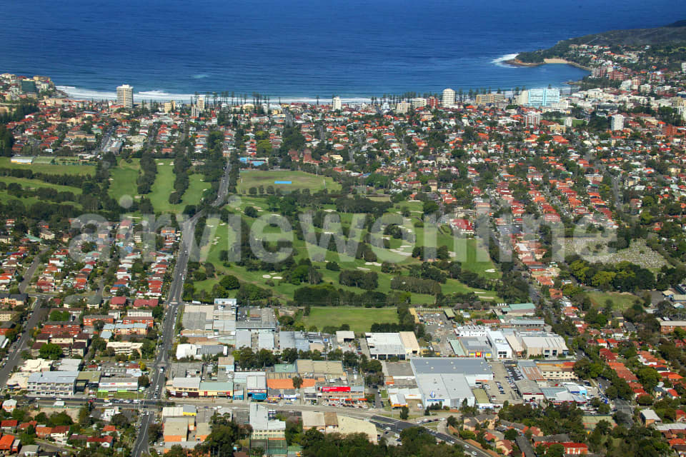 Aerial Image of Manly Vale to Manly