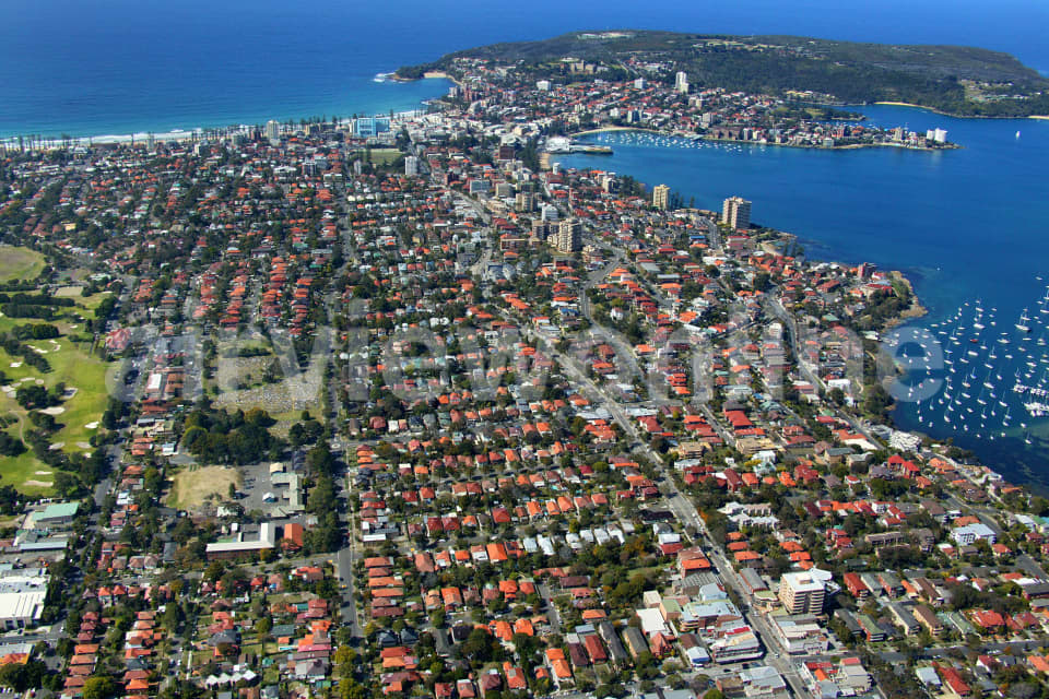 Aerial Image of Balgowlah and Fairlight
