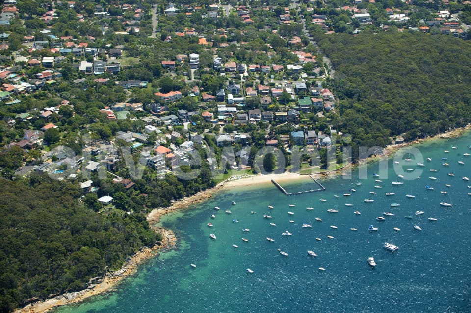 Aerial Image of Forty Baskets Beach, Balgowlah