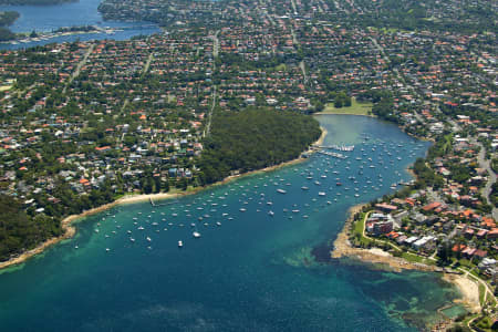 Aerial Image of BALGOWLAH HEIGHTS AND NORTH HARBOUR