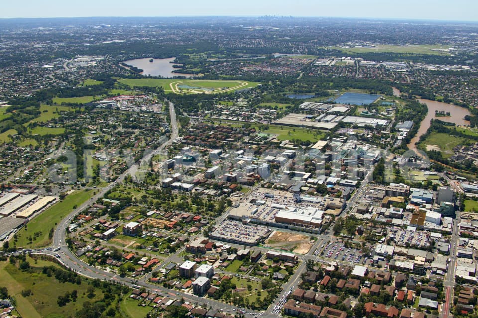 Aerial Image of Liverpool and Warwick Farm