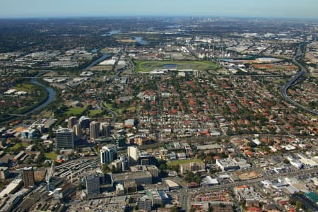 Aerial Image of PARRAMATTA AND HARRIS PARK