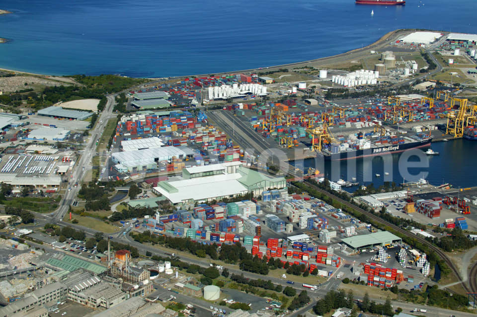 Aerial Image of Port Botany and Brotherson Dock