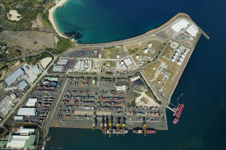 Aerial Image of CONTAINER TERMINAL, PORT BOTANY