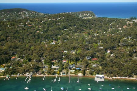 Aerial Image of PITTWATER TO AVALON BEACH