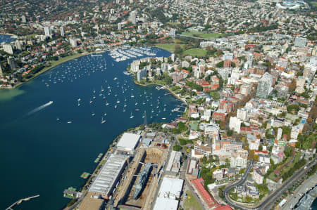 Aerial Image of POTTS POINT TO RUSHCUTTERS BAY