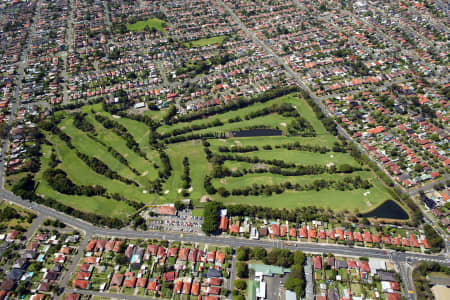 Aerial Image of BEXLEY GOLF COURSE
