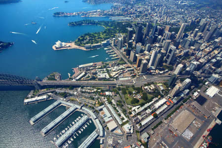 Aerial Image of SYDNEY CBD AND CIRCULAR QUAY