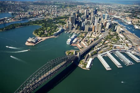 Aerial Image of SYDNEY HARBOUR AND CBD
