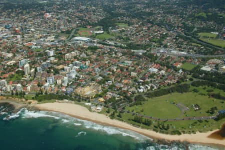 Aerial Image of NORTH WOLLONGONG BEACH