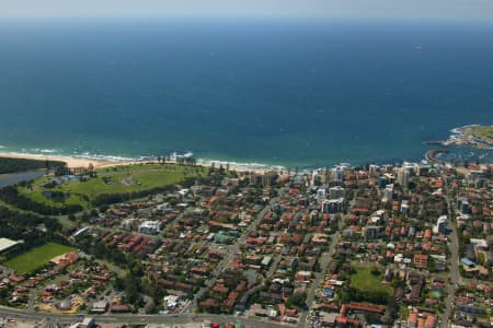 Aerial Image of NORTH WOLLONGONG BEACH