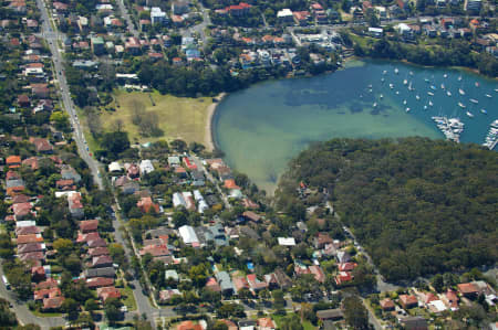 Aerial Image of NORTH HARBOUR RESERVE, BALGOWLAH