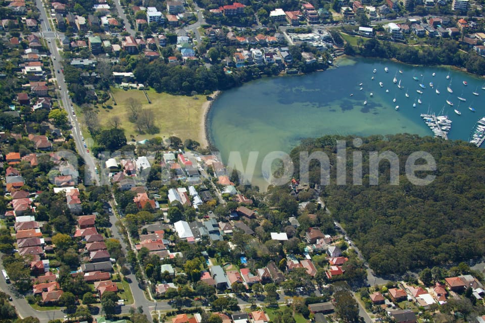 Aerial Image of North Harbour Reserve, Balgowlah