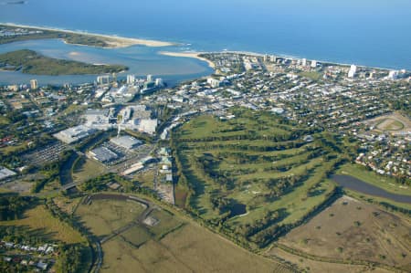 Aerial Image of MAROOCHYDORE AND HORTON PARK GOLF COURSE