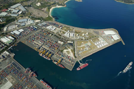 Aerial Image of PORT BOTANY