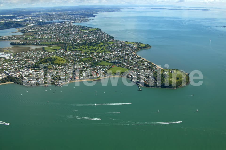 Aerial Image of Devonport and North Head