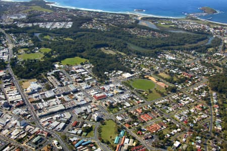 Aerial Image of COFFS HARBOUR