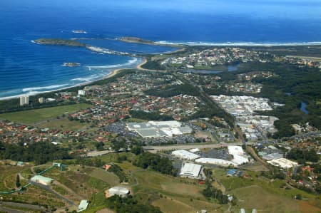 Aerial Image of PARK BEACH, COFFS HARBOUR