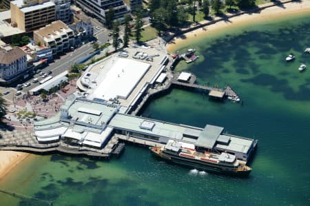 Aerial Image of MANLY WHARF