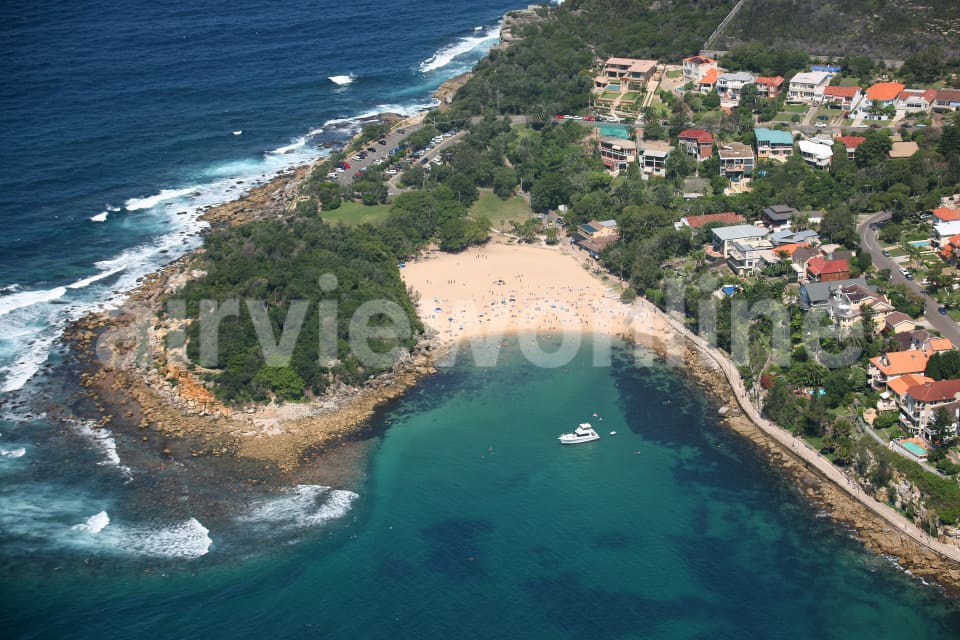 Aerial Image of Shelly Beach, Manly