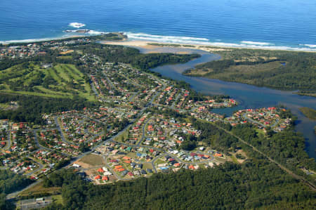 Aerial Image of SAWTELL AND BONVILLE CREEK