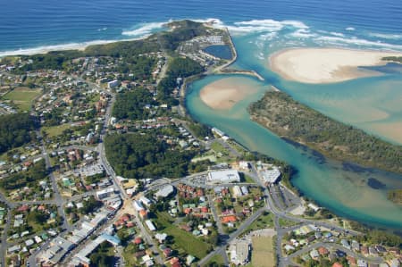 Aerial Image of NAMBUCCA HEADS