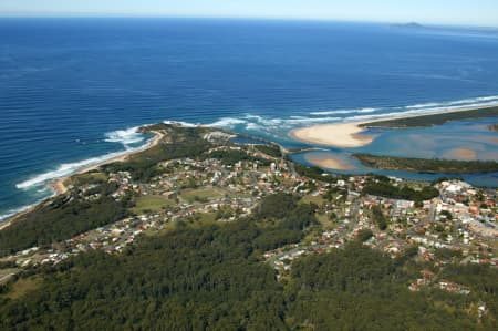 Aerial Image of NAMBUCCA HEADS