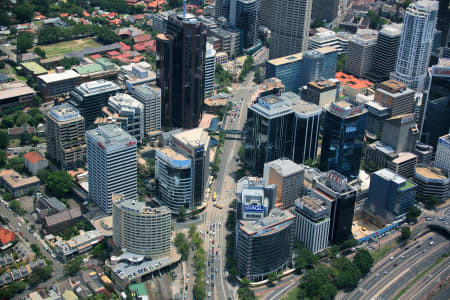 Aerial Image of NORTH SYDNEY CBD
