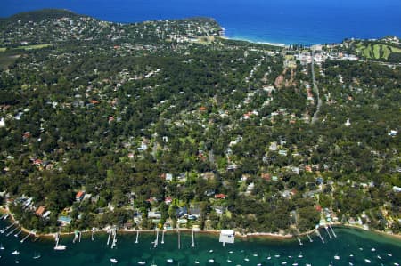 Aerial Image of PITTWATER TO AVALON BEACH