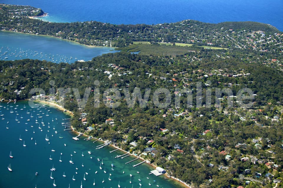 Aerial Image of Avalon and Paradise Beach
