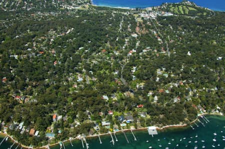 Aerial Image of PITTWATER TO AVALON BEACH