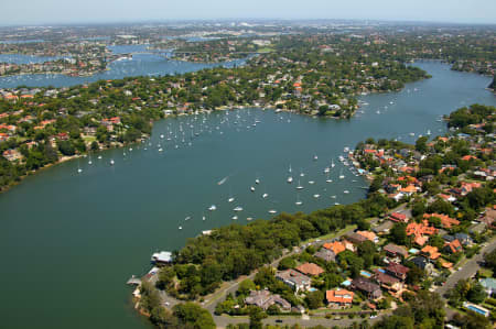 Aerial Image of LONGUEVILLE TO GLADESVILLE BRIDGE